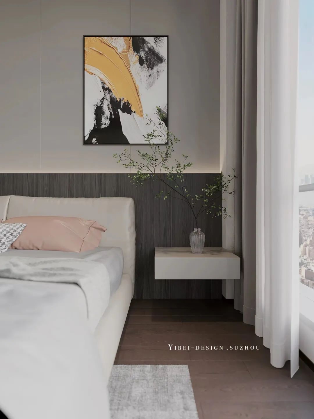 雅居苏韵 · 灰色调家装设计丨中国苏州丨一贝设计-28