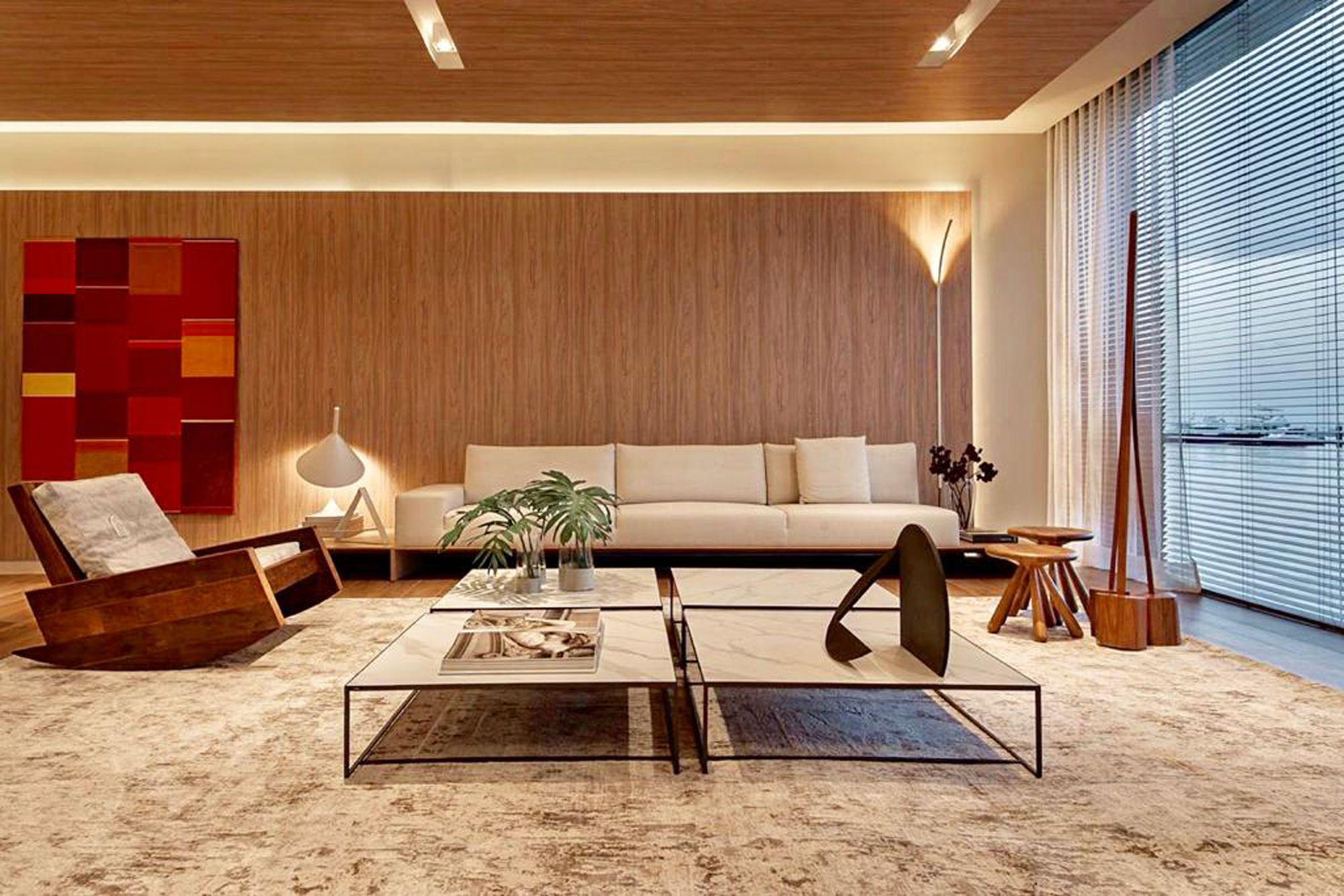 巴西海滨度假屋的现代与传统融合-9