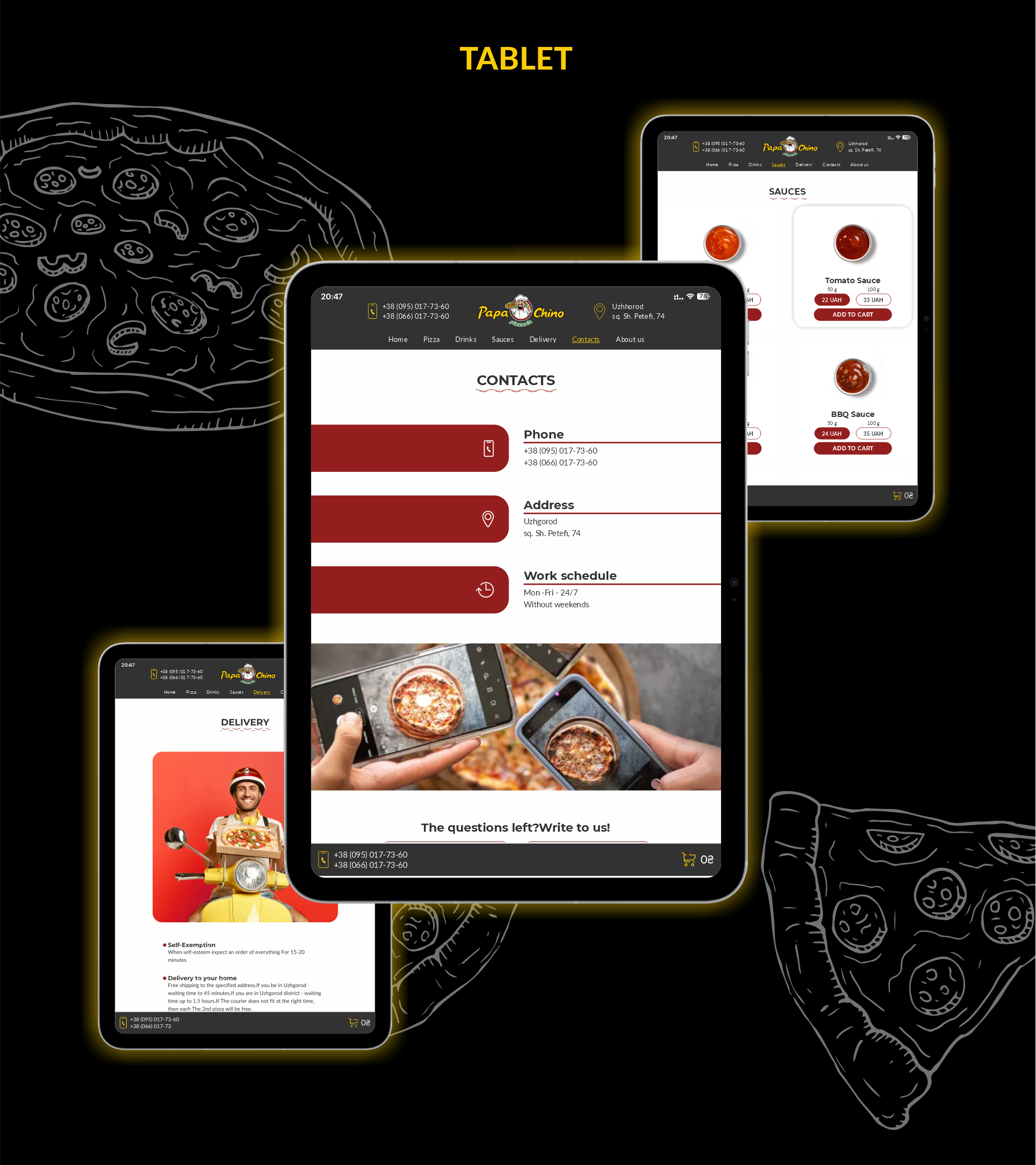 Papa Chino Pizzeria网站设计-5