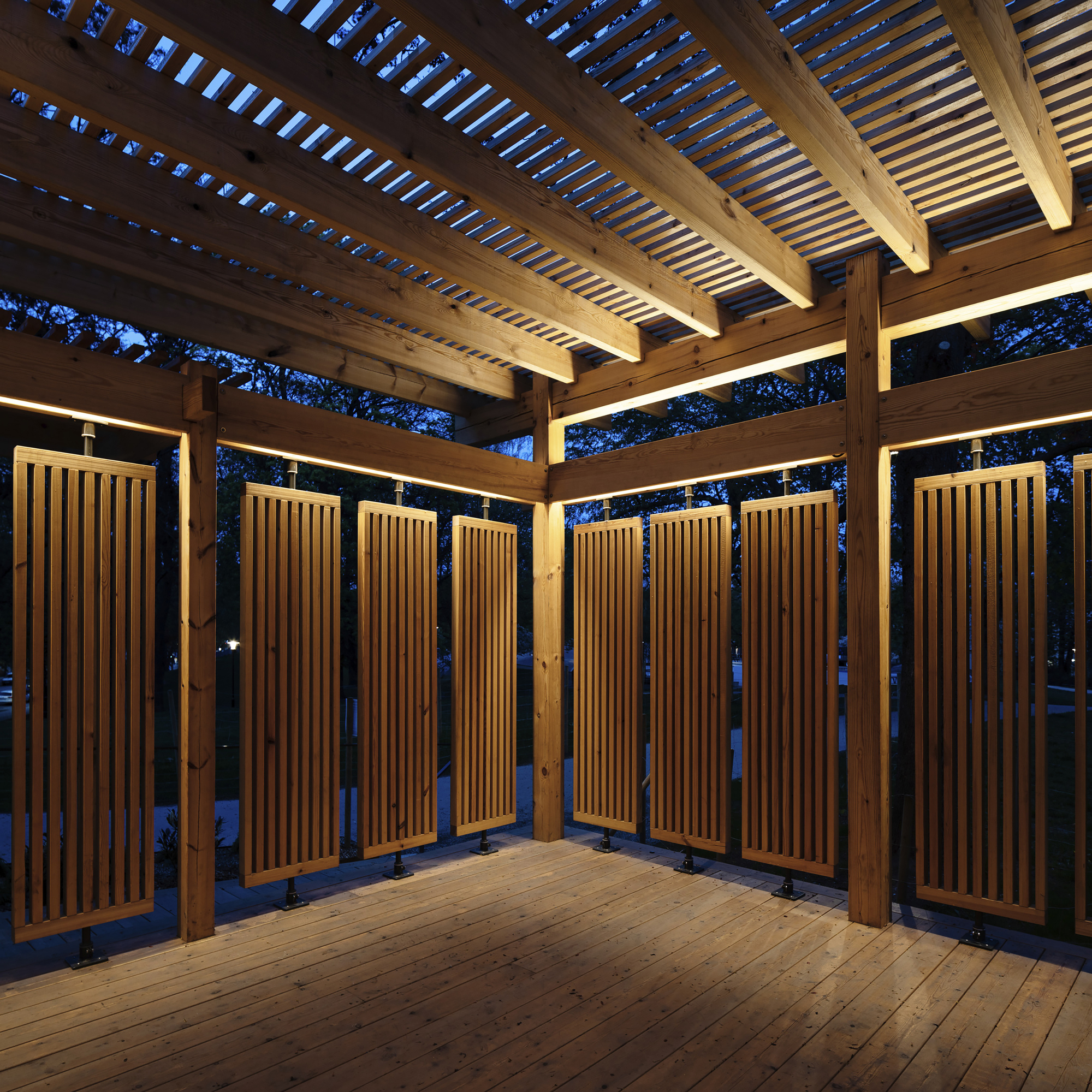 瑜伽亭丨瑞典斯德哥尔摩丨Nyréns Arkitektkontor-29