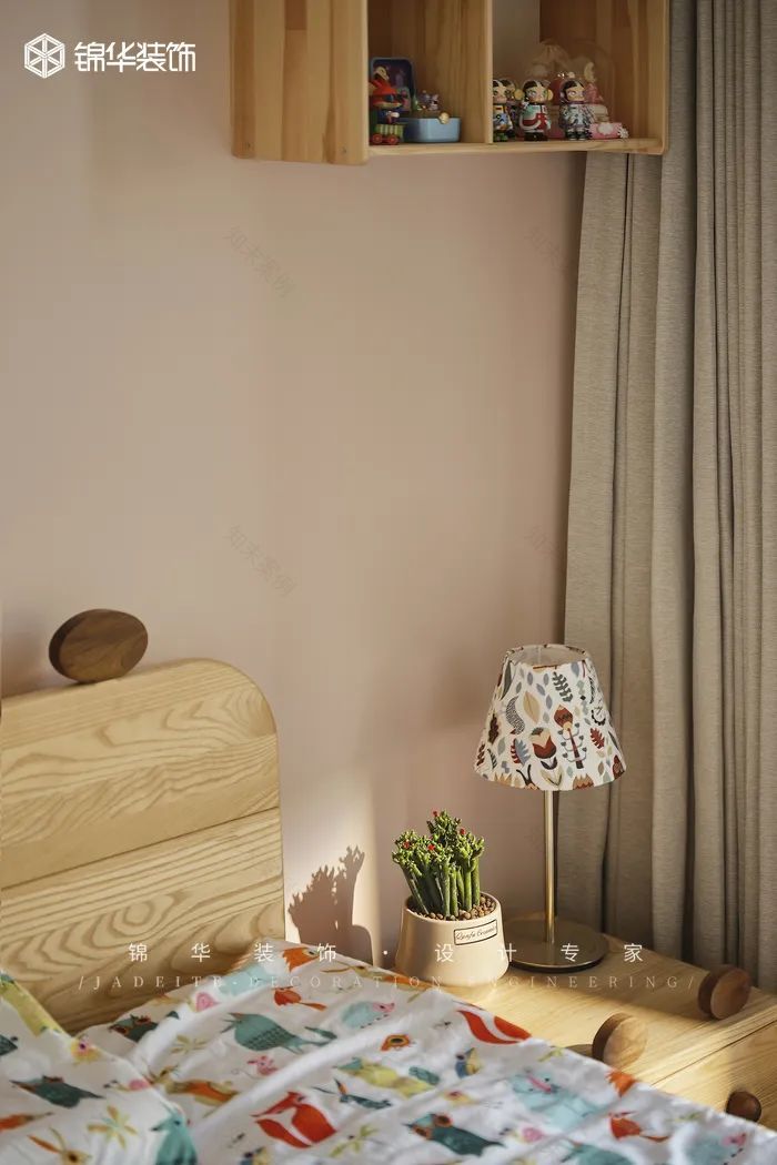 现代原木风家居设计丨锦华装饰-45