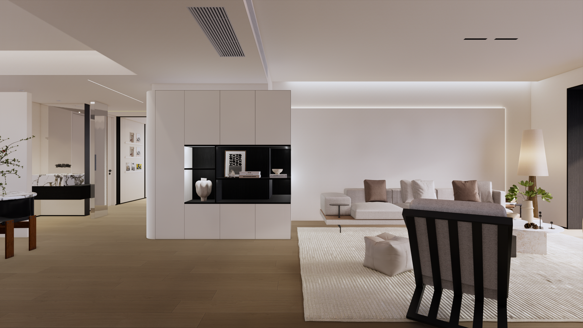 陌上设计｜160㎡九漾华庭-1