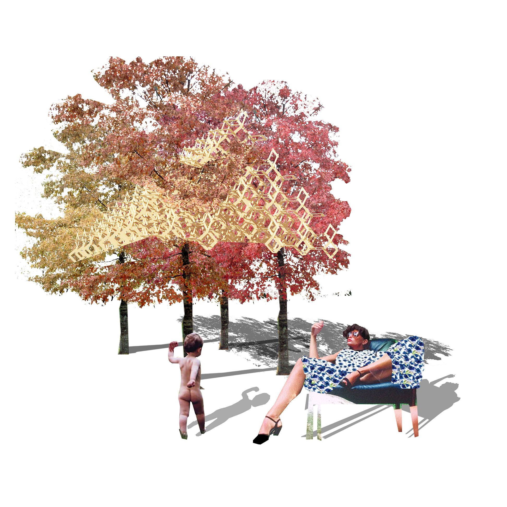 “Primitive Hut”亭子丨美国纽约-11