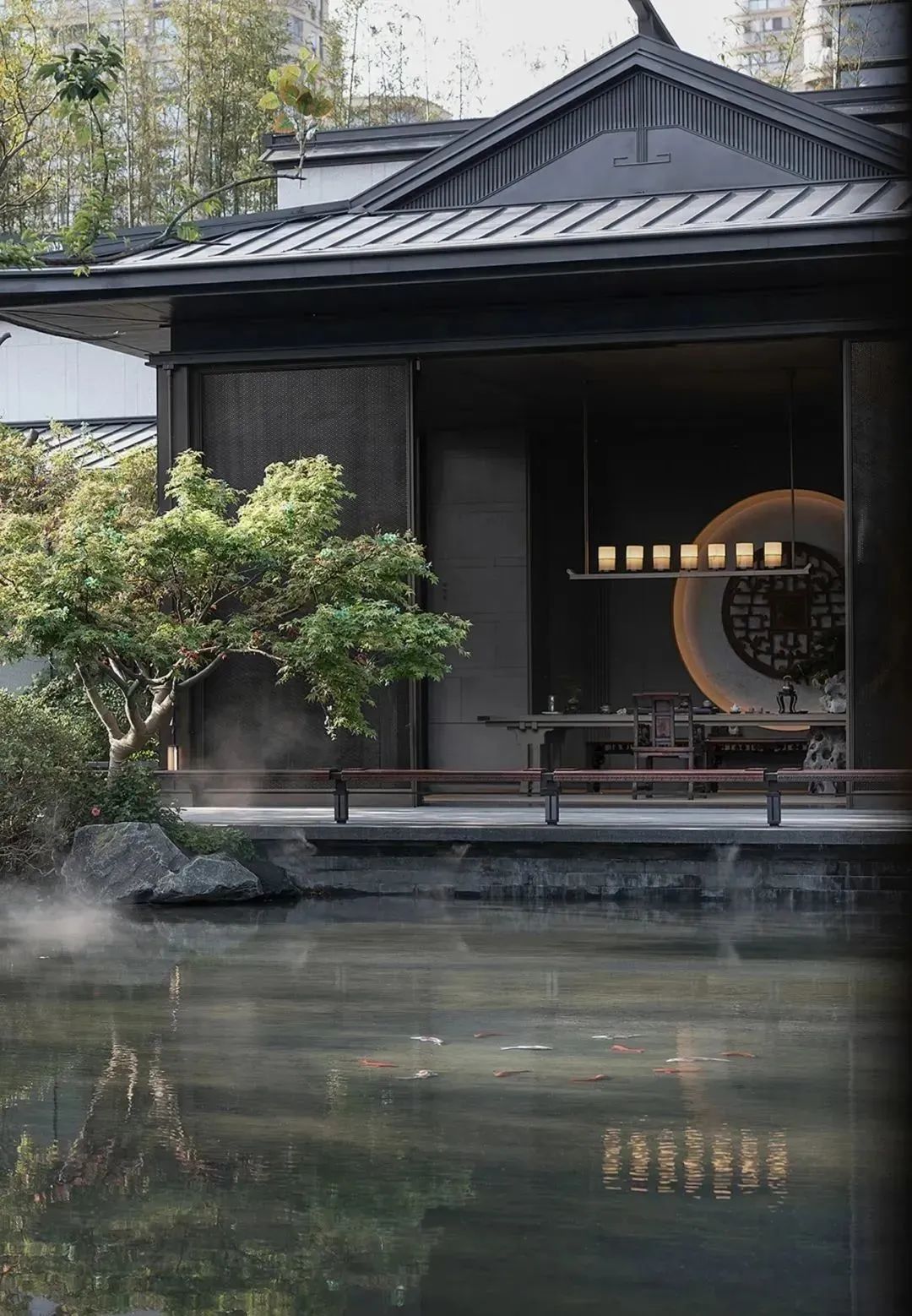 1700㎡东方美学会所丨漫思设计-50