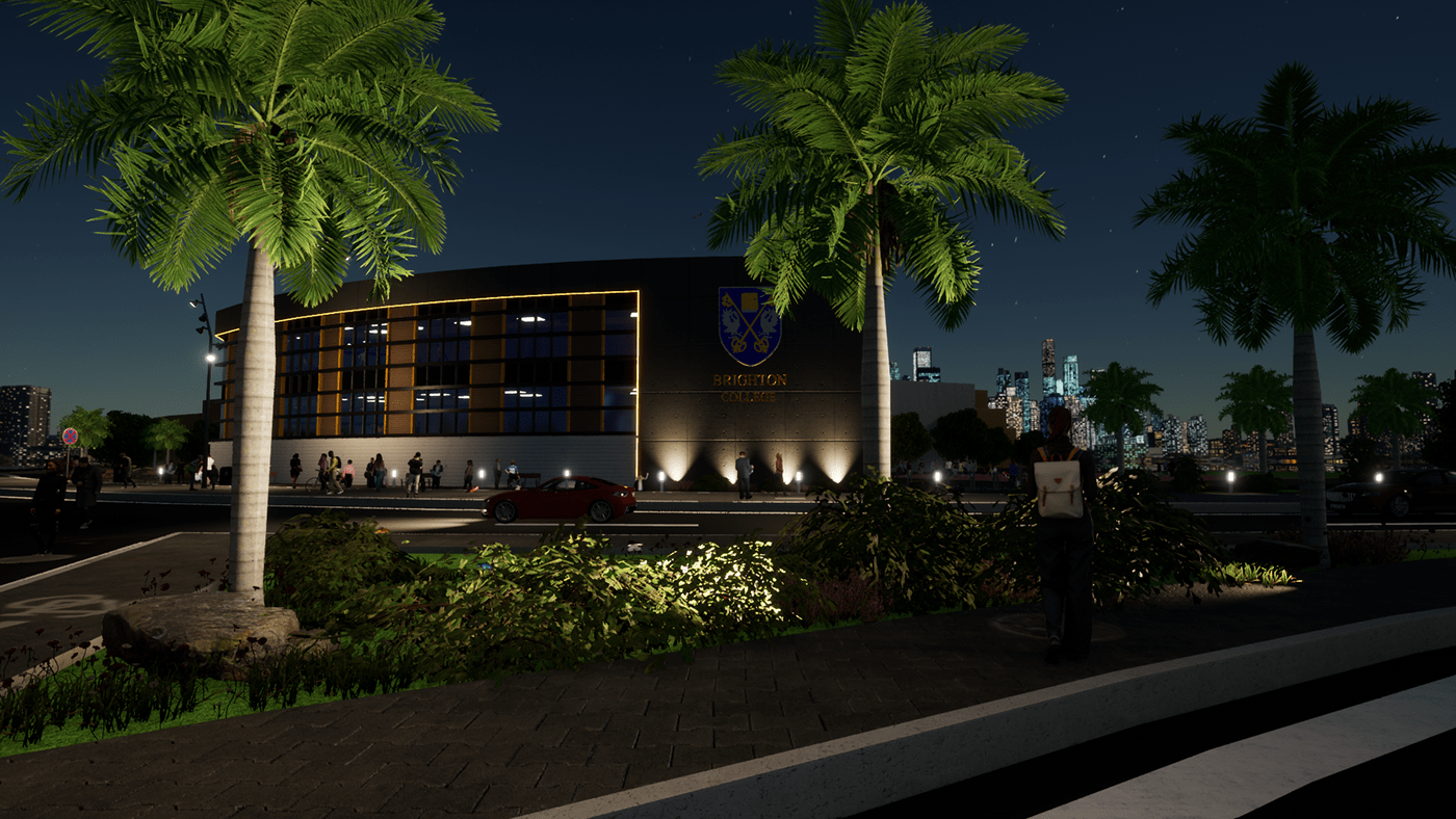 Anastasiya Gushchina丨教育建筑丨2021_Brighton Int. School_bld.2 _NEWGIZA-0