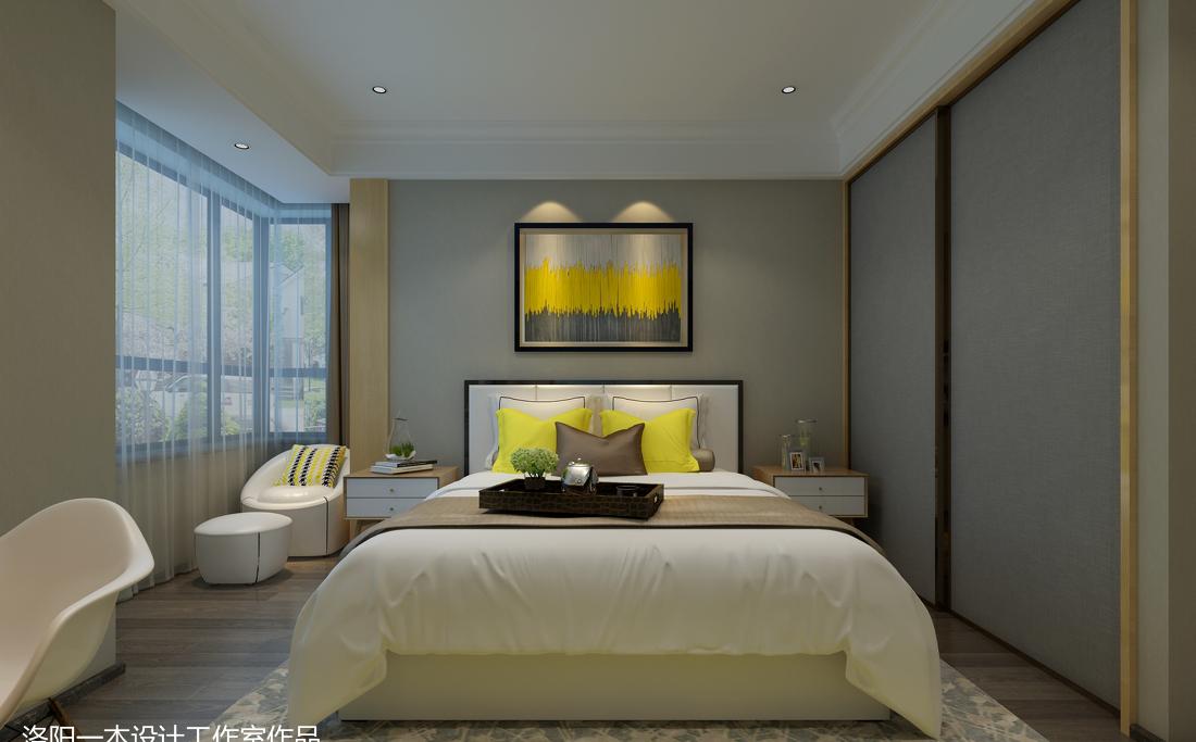 
简约原本之美《洛阳棕榈泉某住宅》 -11