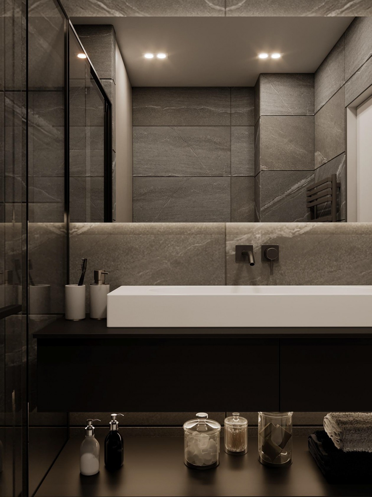 乌克兰 48.8㎡工业风质感公寓-20