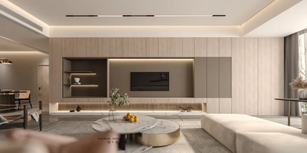 十亩设计 || 金科王府 || 现代木质 || 172㎡ 自然温馨空间-14