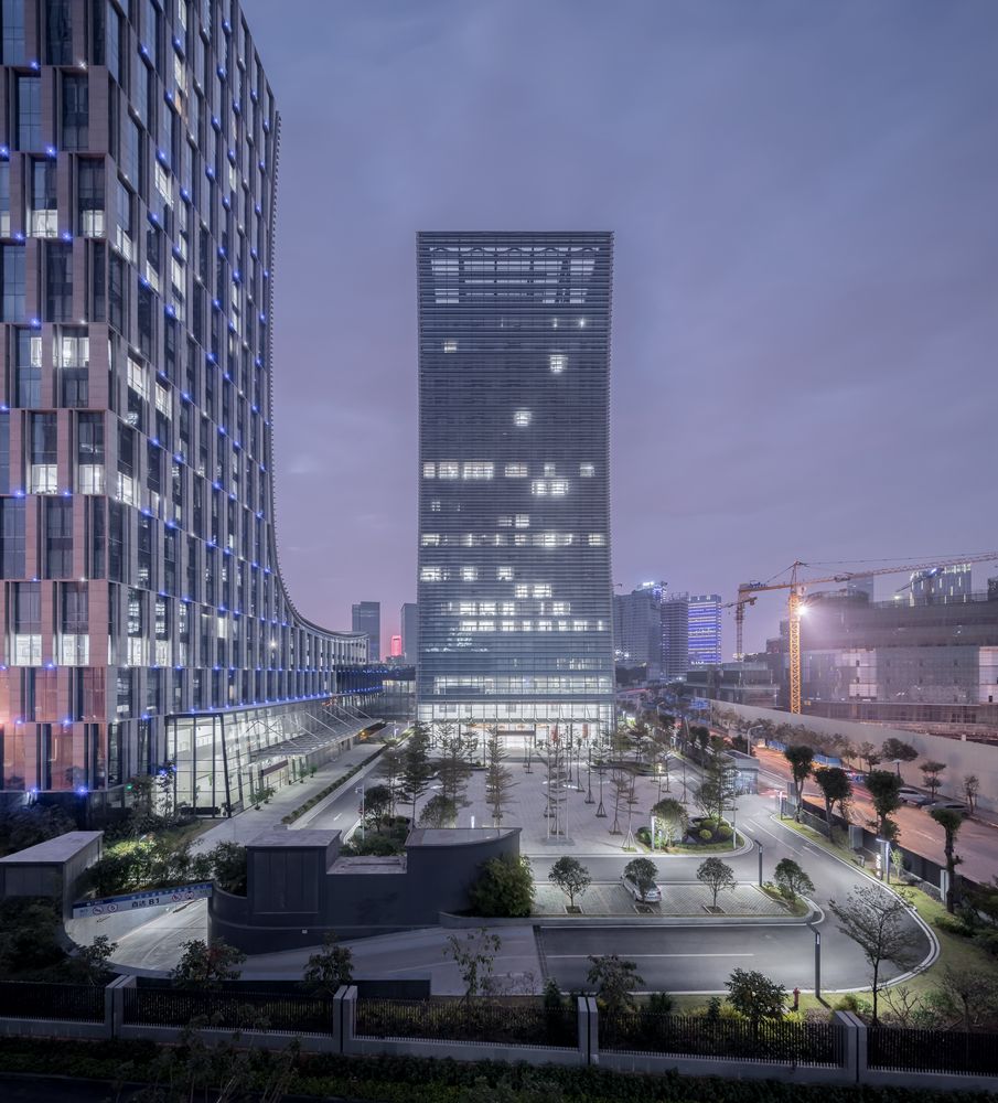 广西建工大厦 | 邕江意象的跃动与精致室内设计-37