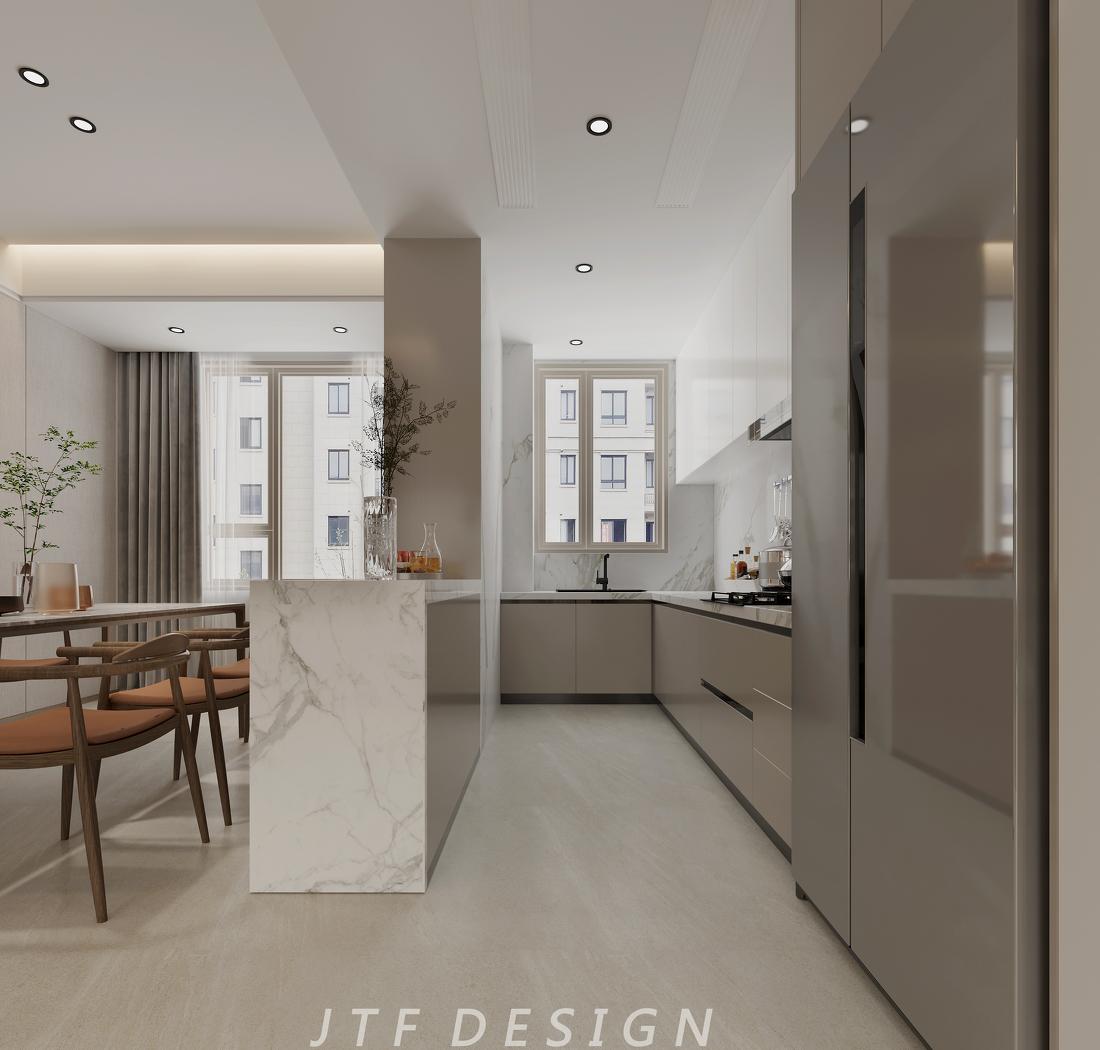 贾天峰丨平层丨
西城首府现代风格 -7