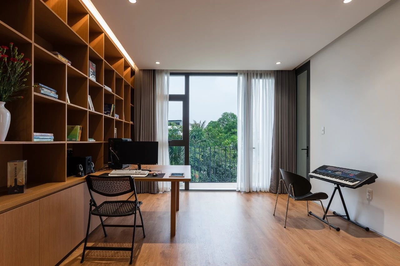 在屋顶盖一座公园,越南450㎡错层别墅!-44