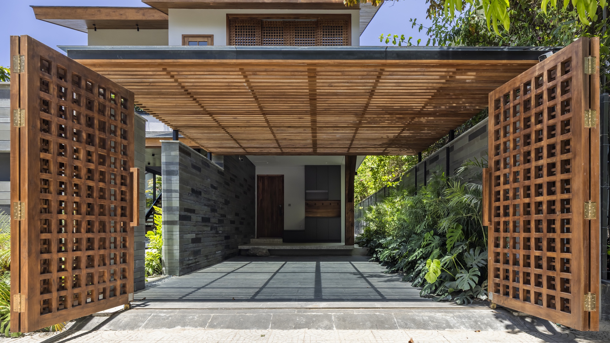 别墅庭院丨越南丨AN NAM Architecture-46