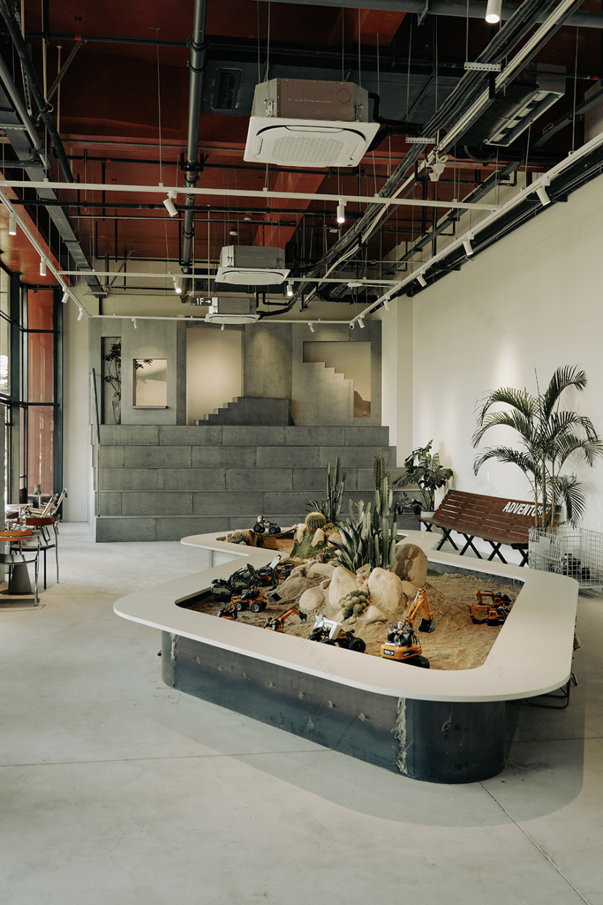Teagenius新茶饮杭钢遗址公园店丨中国杭州丨微筑设计工作室(Microcosm_Arc Studio)-30