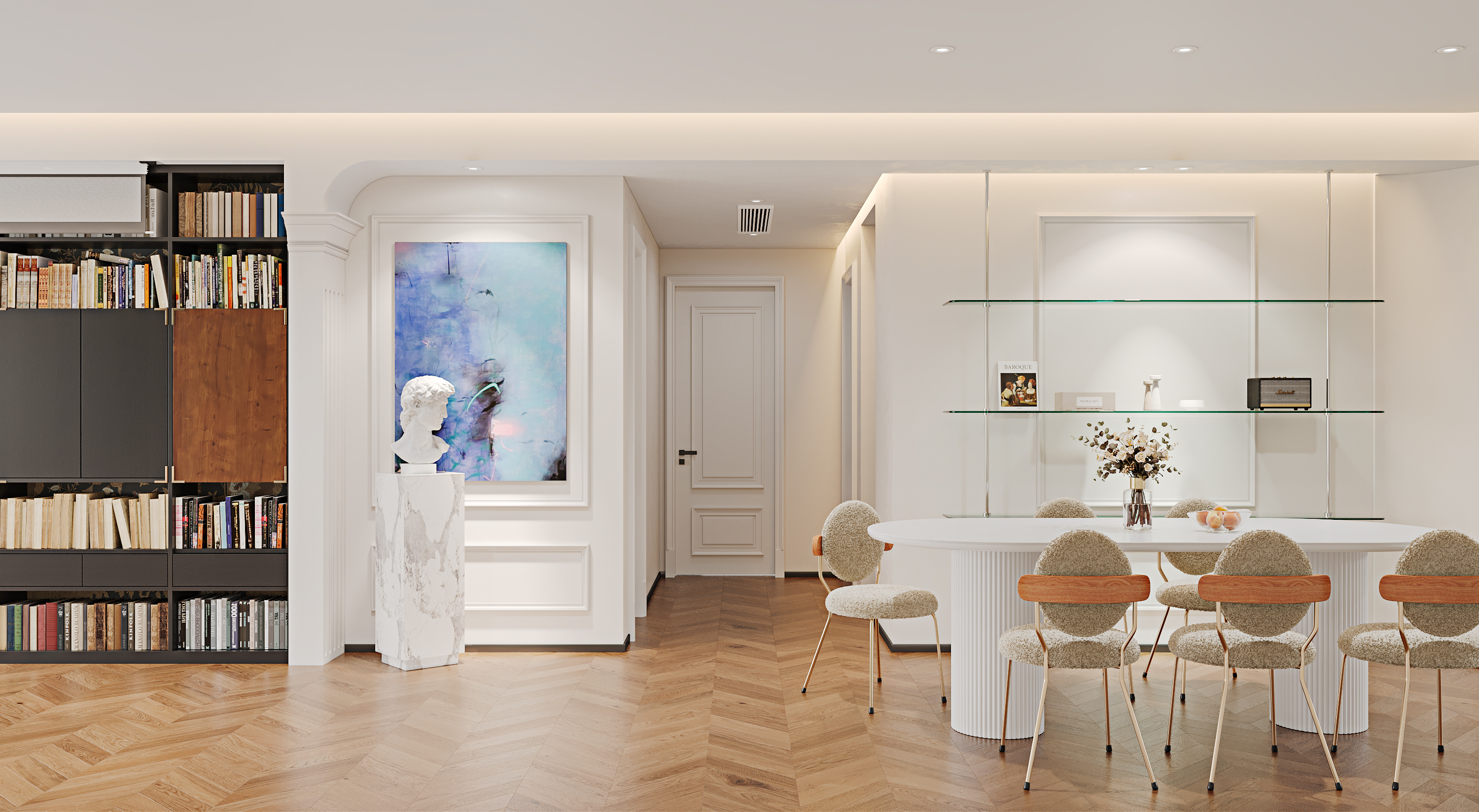 法式家装设计丨壹拾捌空间设计-9