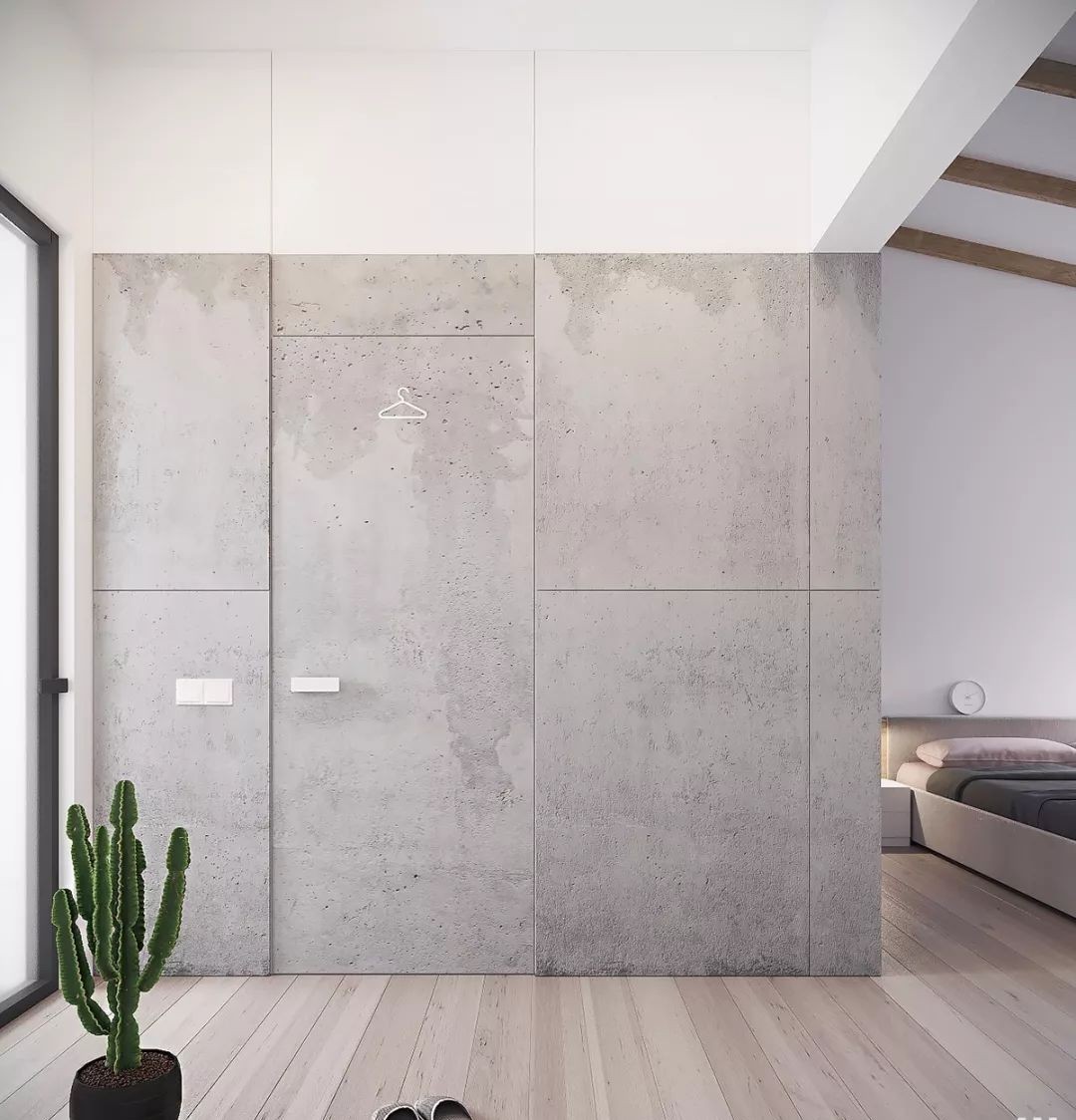 203m²丨水泥灰+木色-23