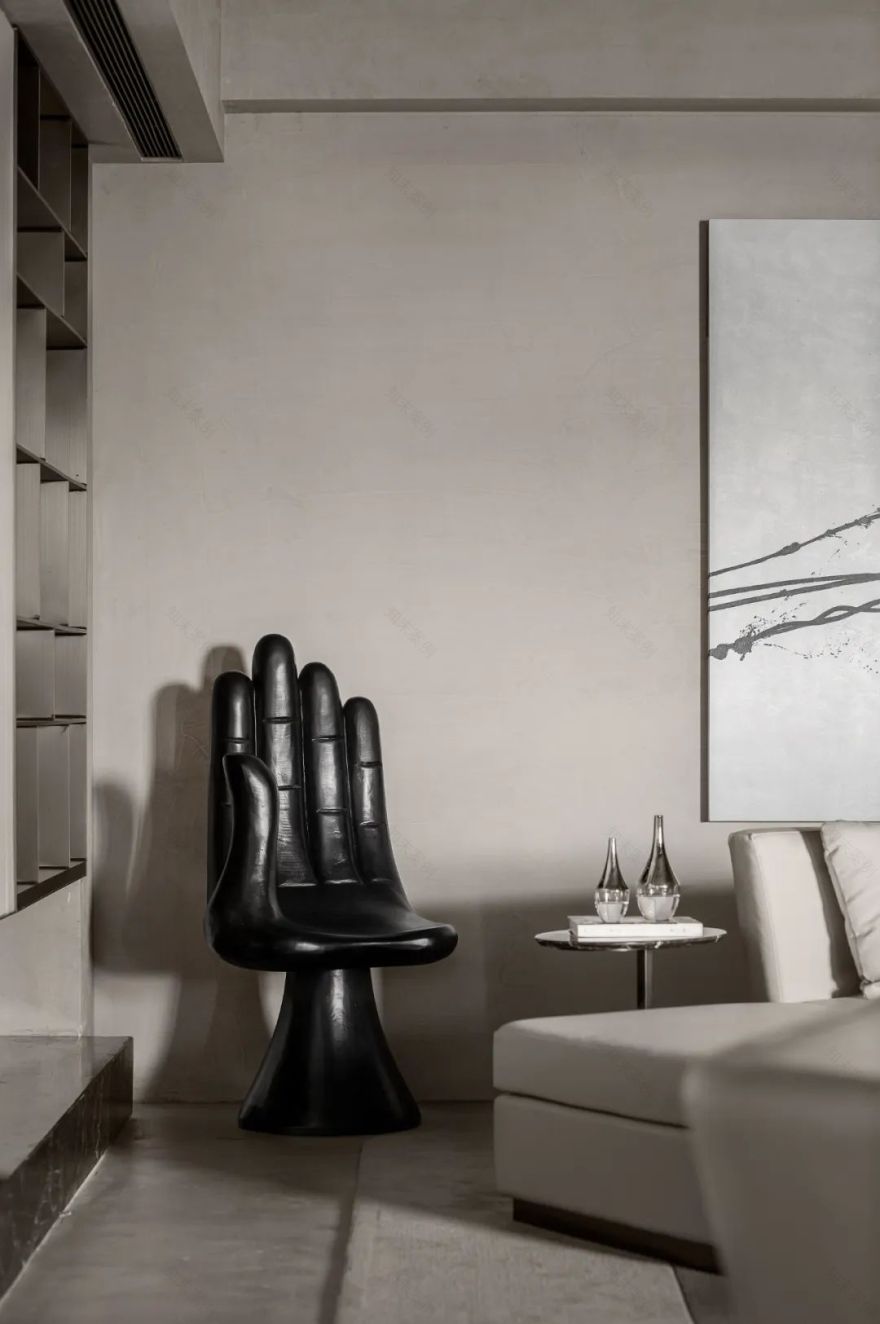 深圳福田区 1000㎡顶级奢华会所设计 | 低调优雅的高级灰空间-48