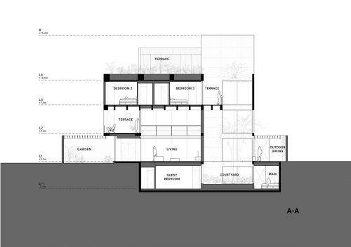 越南“地堡屋” | 独特地下空间设计惊艳亮相-12