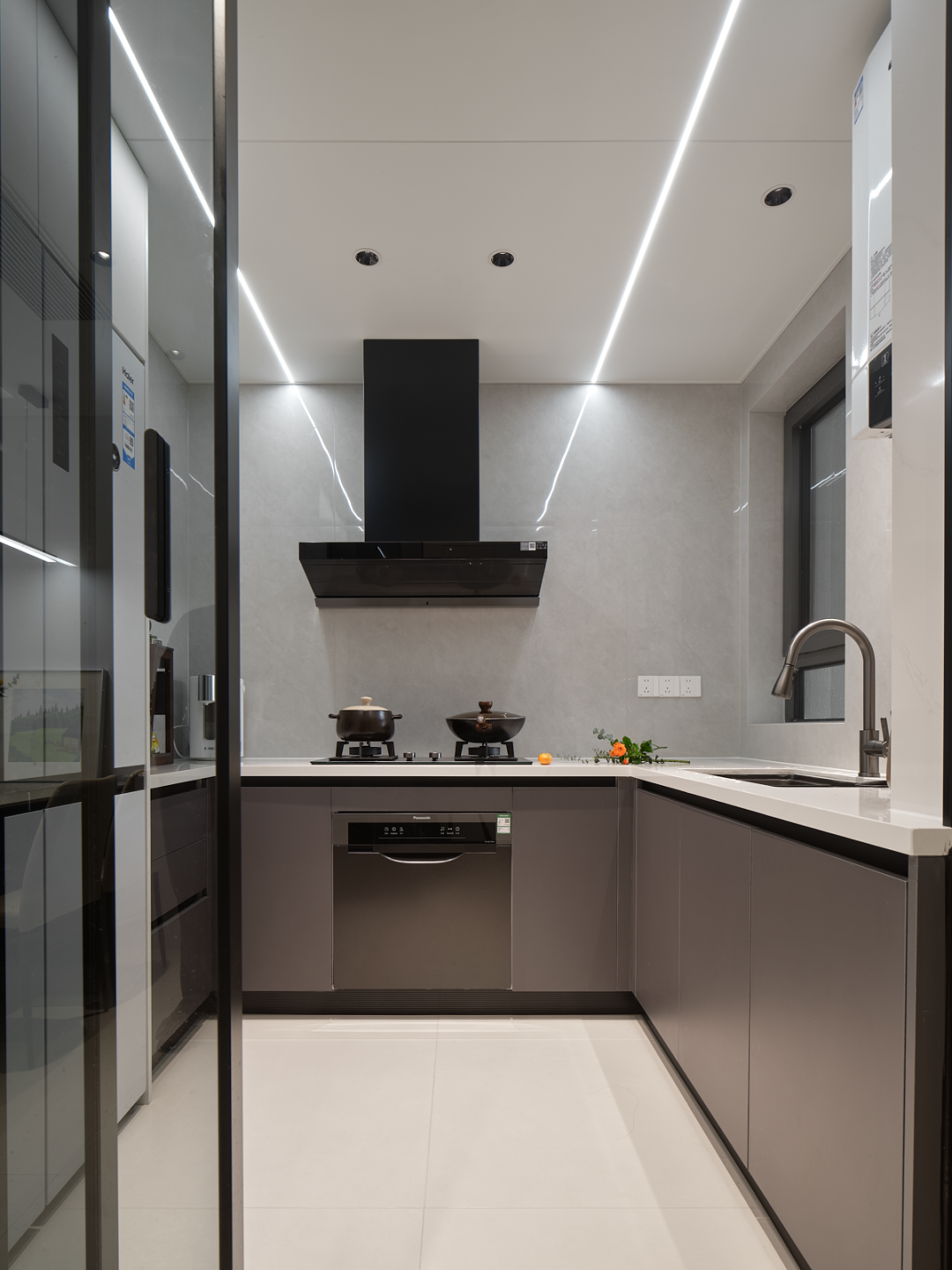 90平现代+原木奶油风家装丨中国闵行丨上海欧碧雅空间设计-29