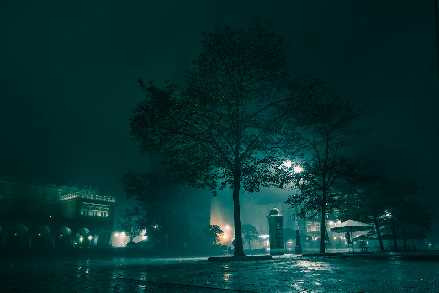 Krakow in the fog II-10