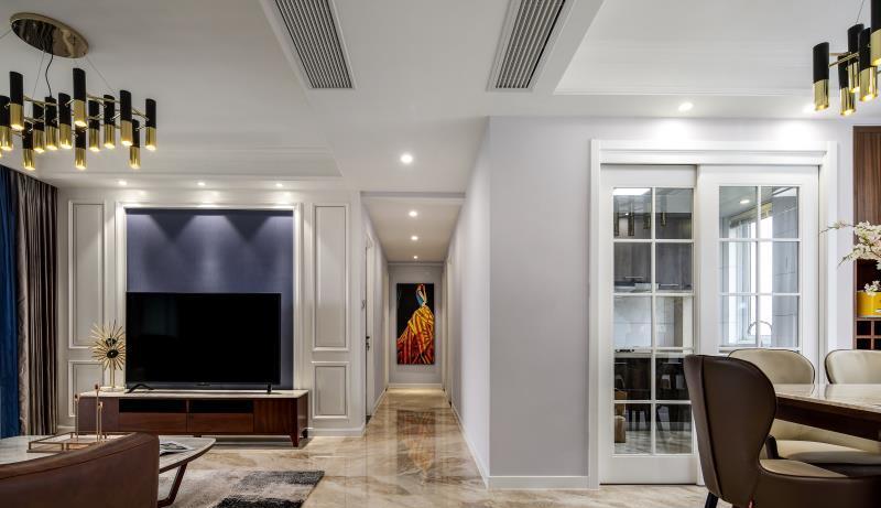 轻奢简约四口之家,为孩子打造趣味成长空间-0