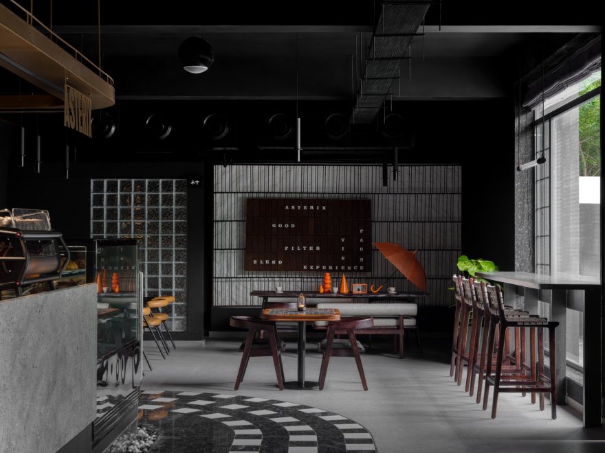 阿斯特里咖啡馆丨UrbanNest Design Studio-0