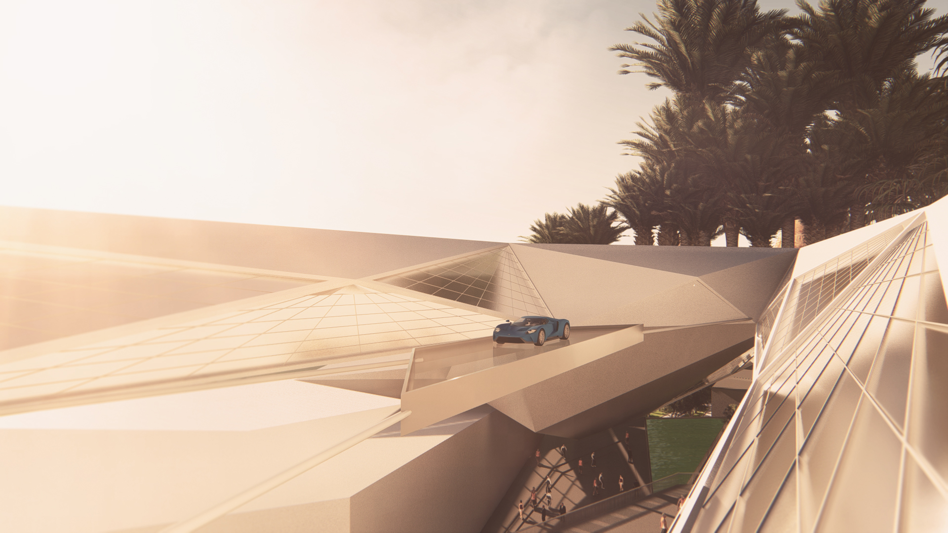 福特汽车公司新汽车博物馆及展厅设计-4