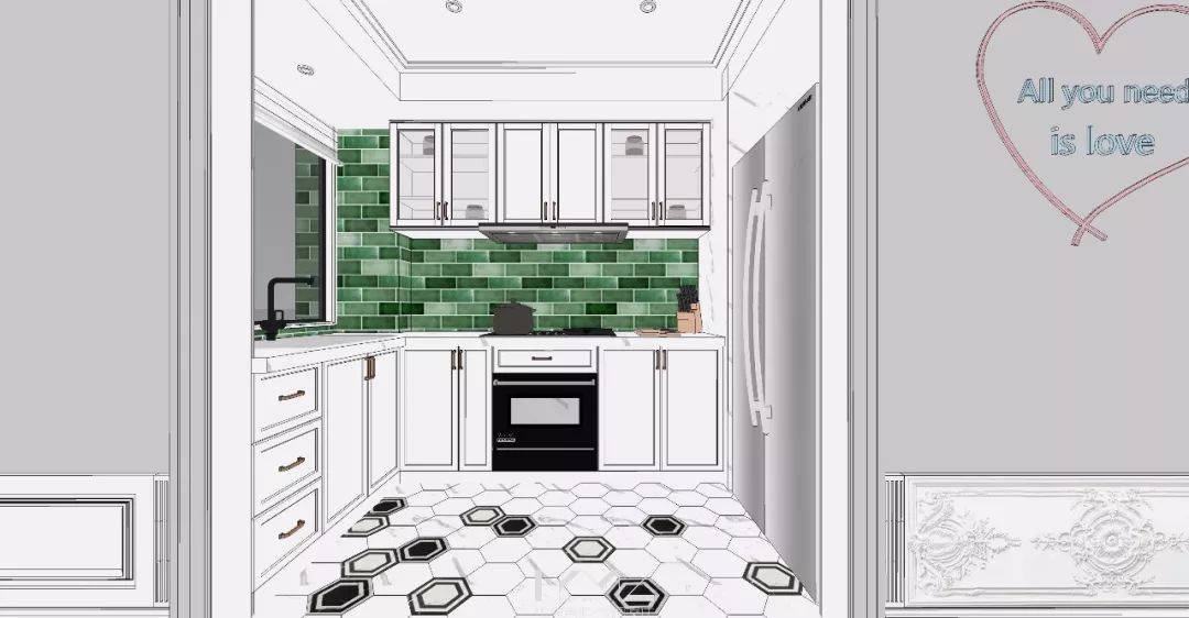 南京现代混搭风格客厅,360°旋转电视架酷炫登场-62