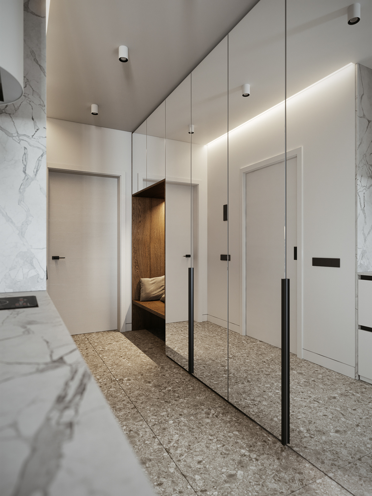 现代北欧风小户型，简单舒适的小窝-2