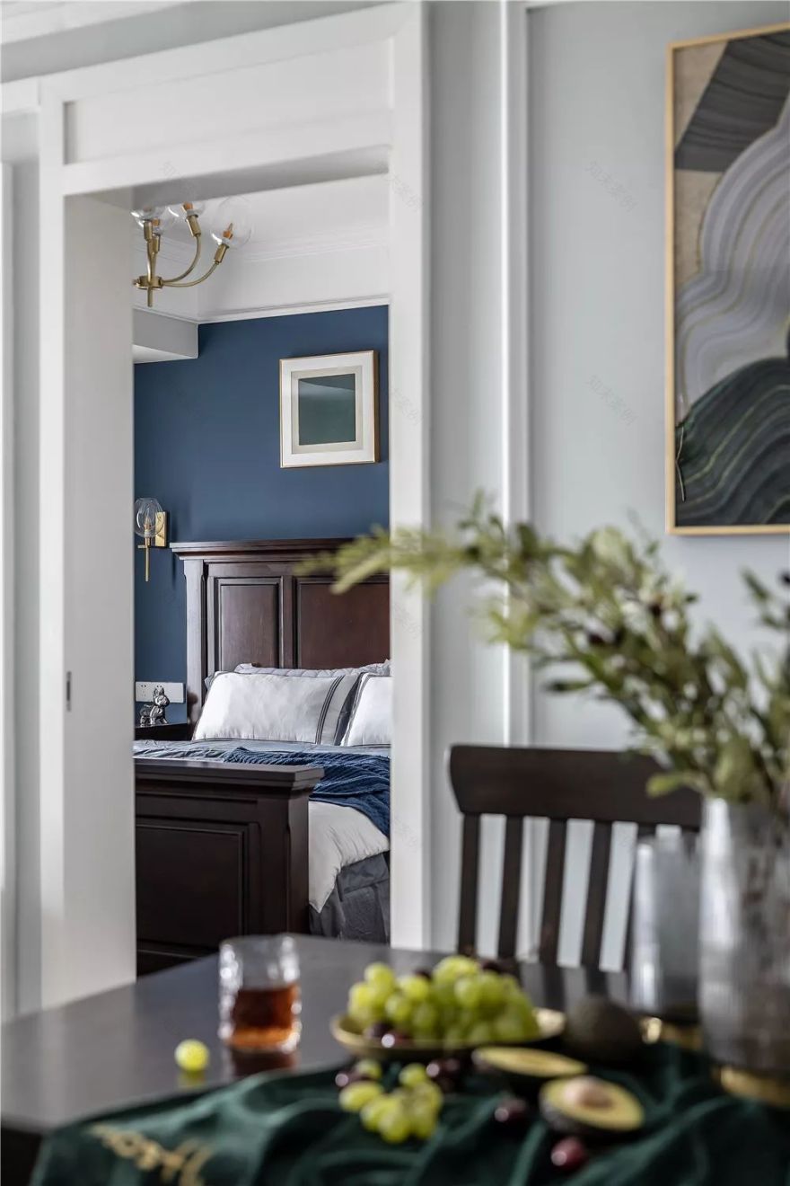 铜质森系美式轻奢,打造温馨华丽家居-44