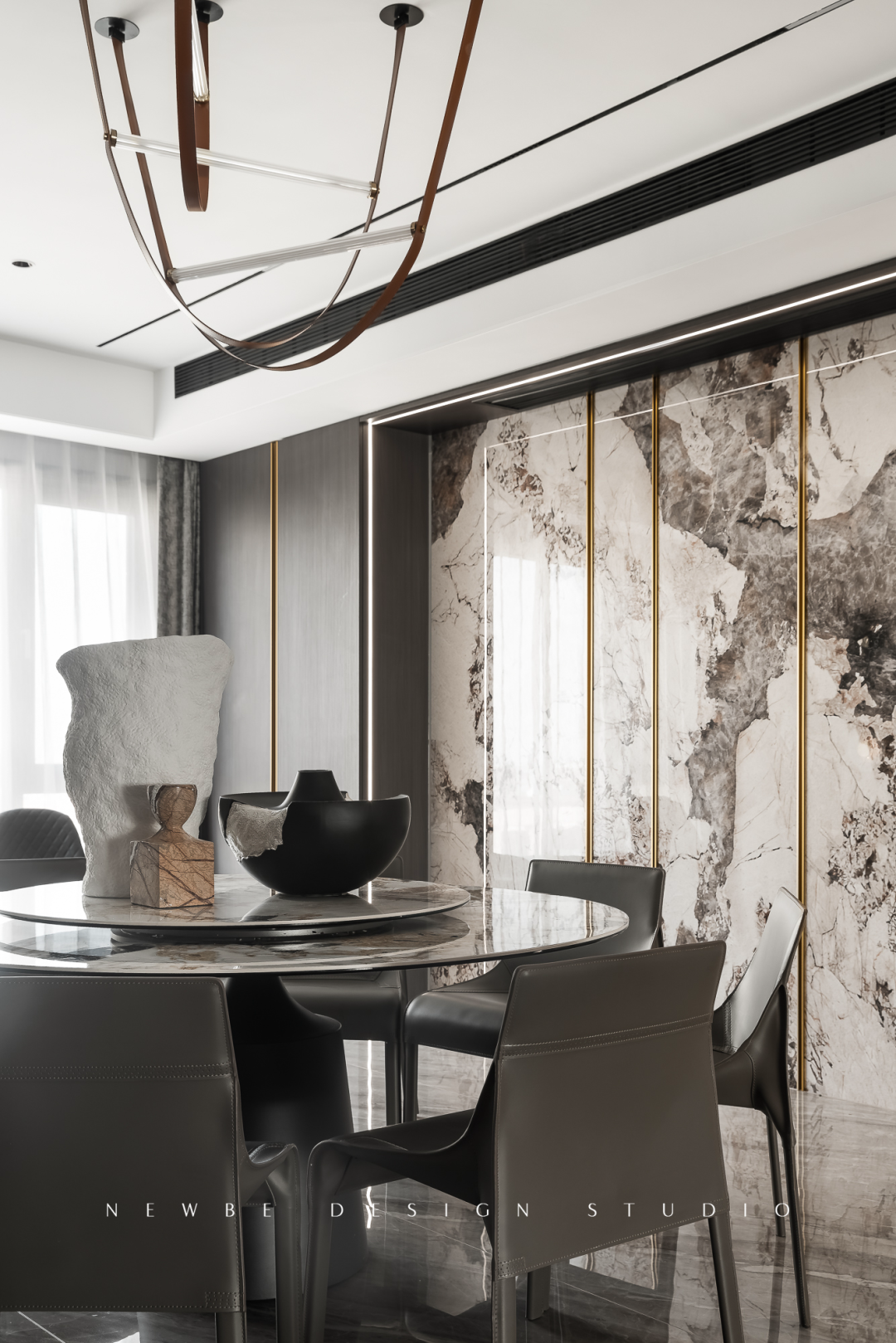 轻奢现代风超大平层设计丨陈丽娟,江怡君-38