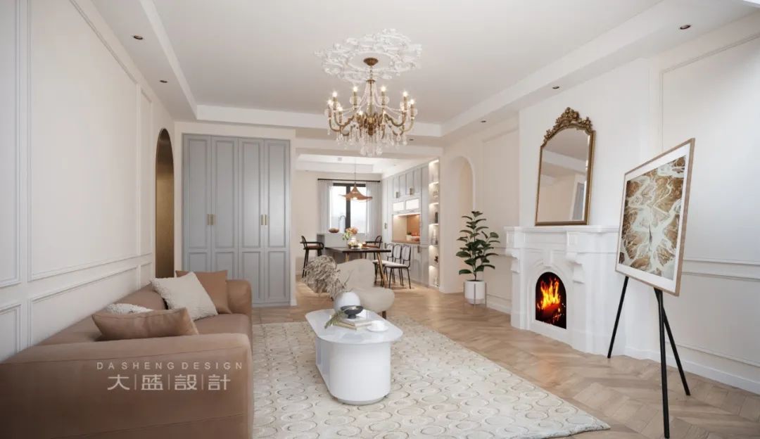 法式浪漫邂逅现代生活丨中国南宁丨南宁大盛设计事务所-9