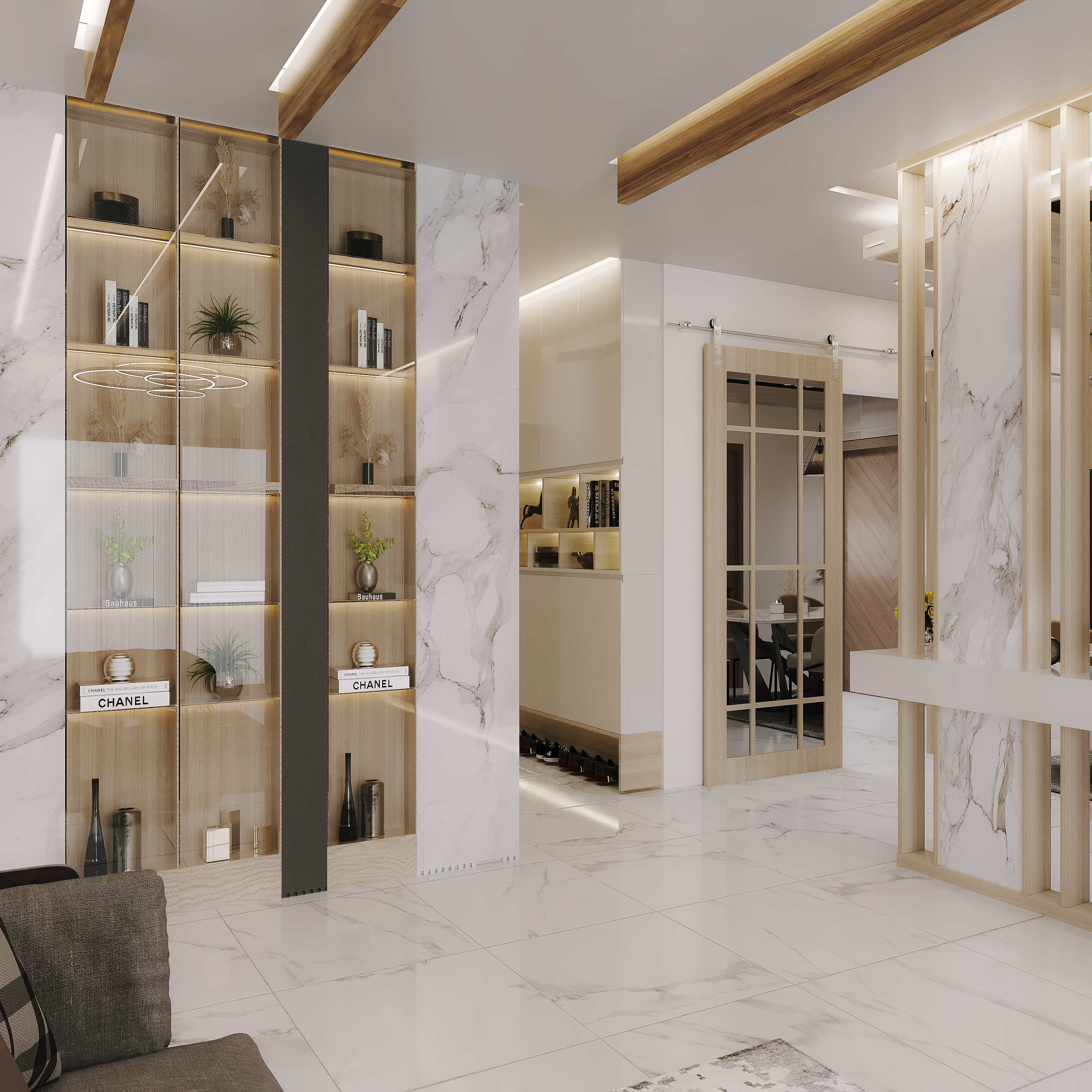 living and dining interior-0