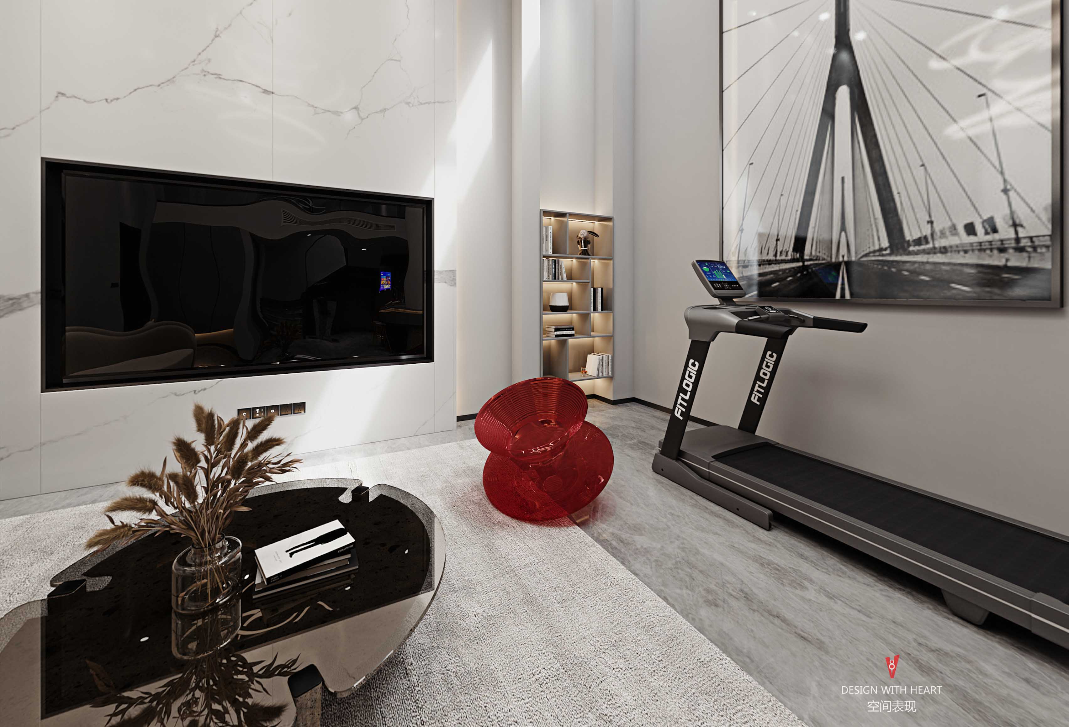 轻奢大境天成住宅设计-10