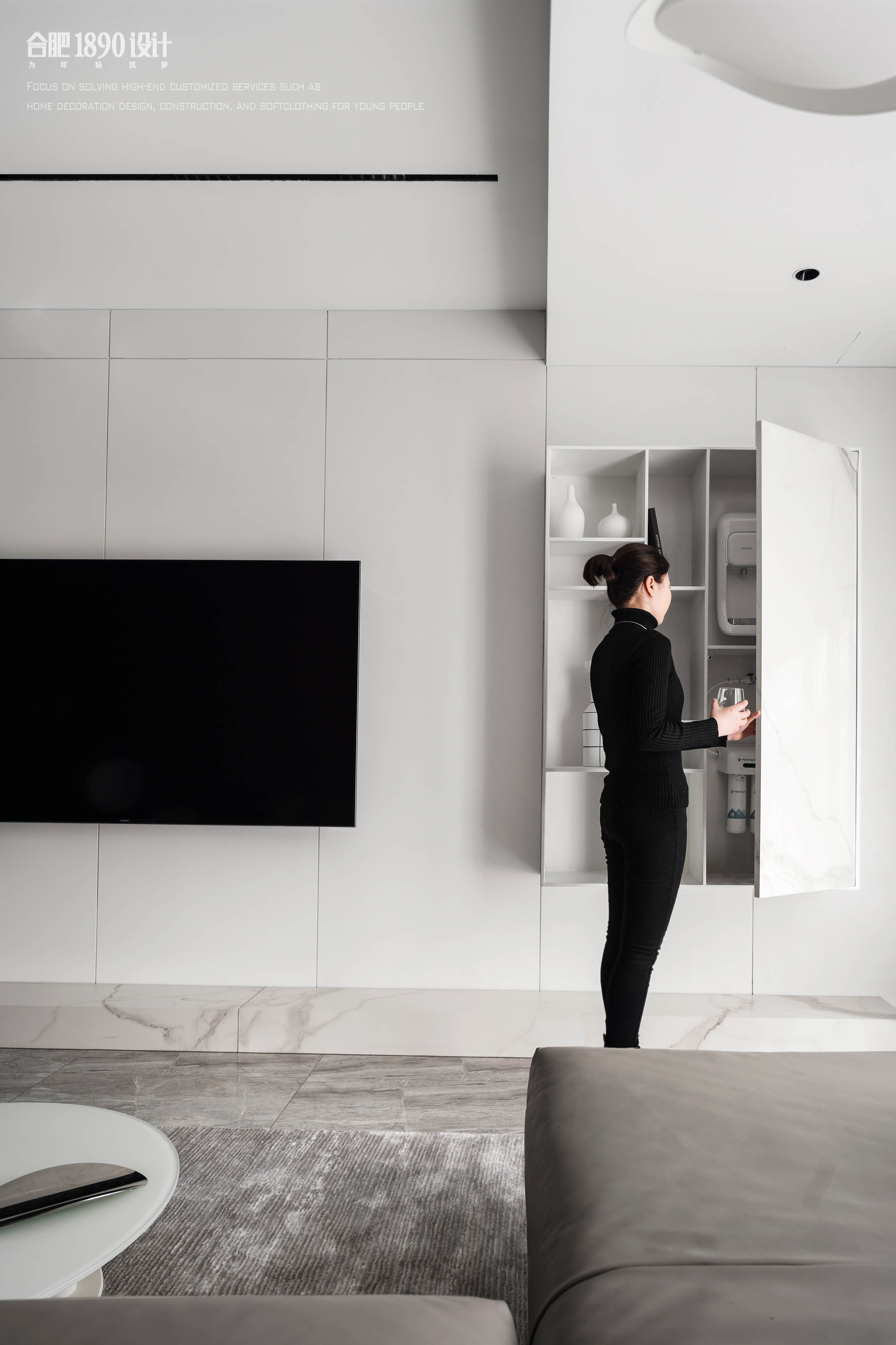 线条与块面 · 合肥西山林语低复设计丨中国合肥丨1890 设计-9