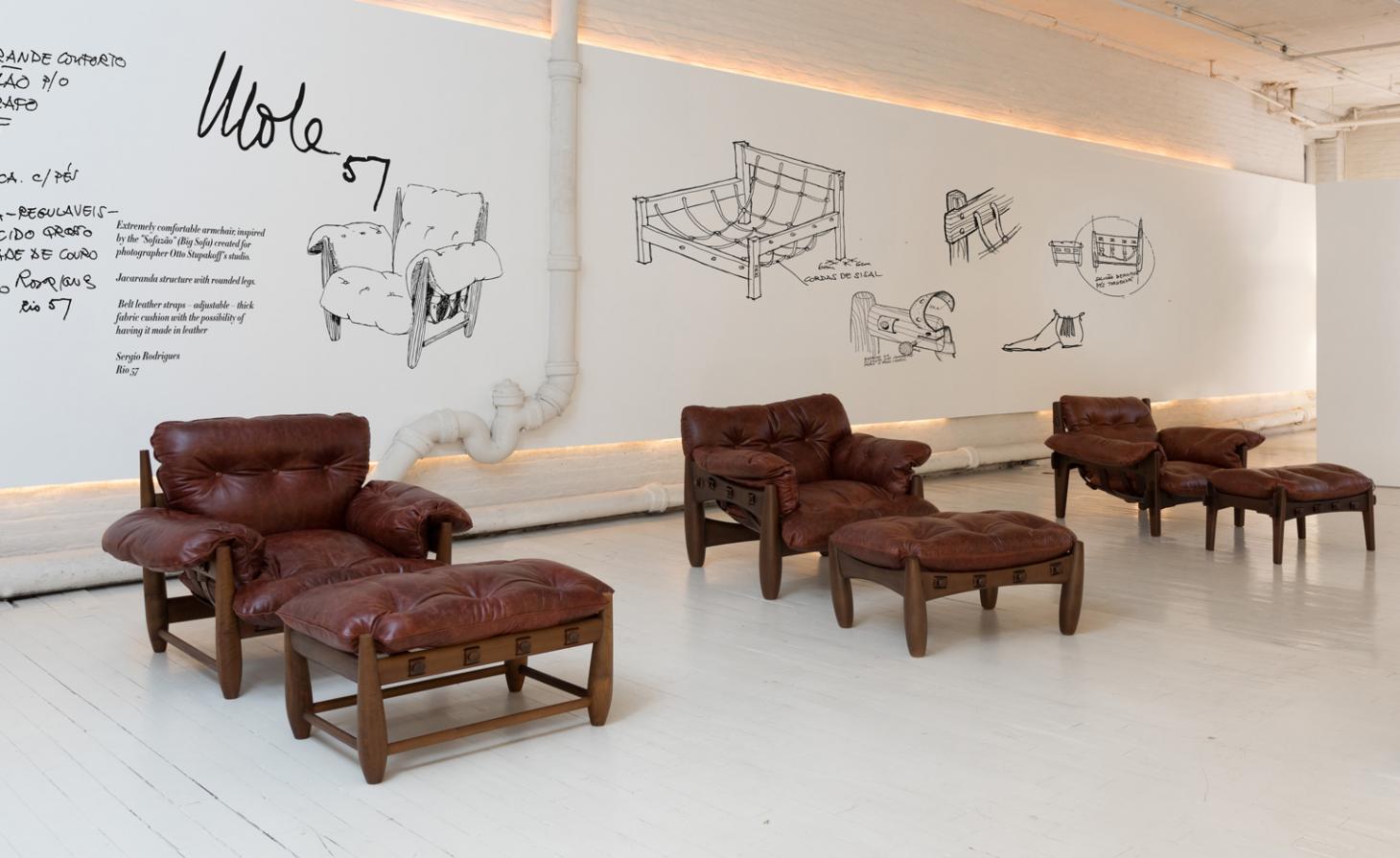 巴西设计之父罗德里格斯"鼹鼠"椅 60 周年展-1