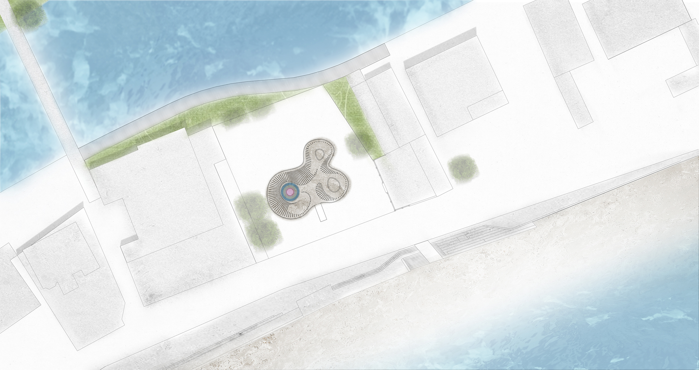 深圳大鹏新区“海之韵”装置——耐候钢打造的海洋主题互动空间-45