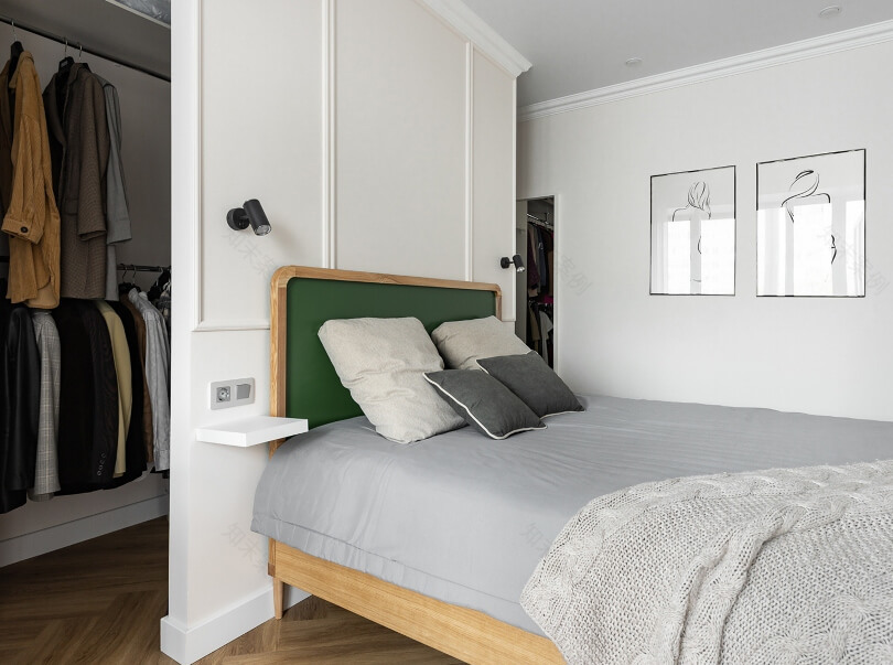 理想公寓设计项目(适用于秋明年轻夫妇)丨俄罗斯秋明丨室内设计师亚历山大·哈桑诺娃-15