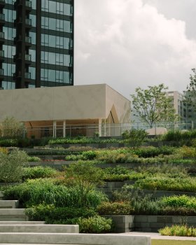 斯诺赫塔在香港推出“绿肺”城市农场丨Snøhetta unveils "green lung" urban farm in Hong Kong丨Architecture studio Snøhetta丨中国香港