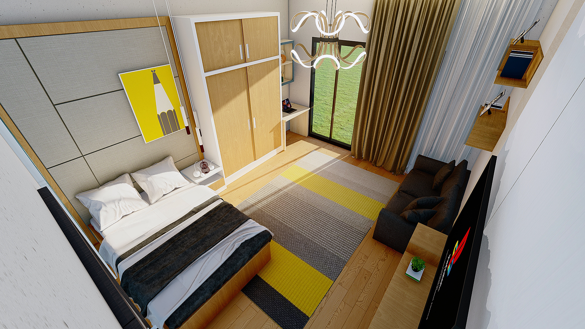 تصميم لوحده 200 متر بمصر-23