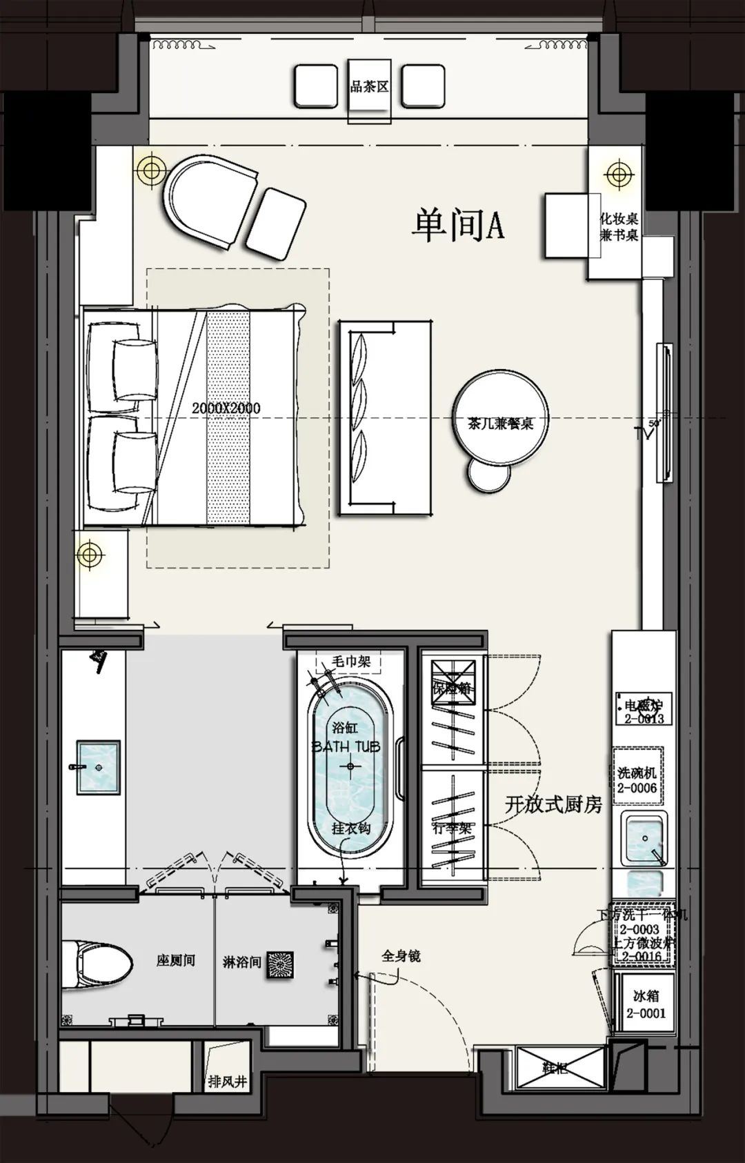 中海成都雅诗阁秦皇服务公寓丨中国成都丨中国建筑西南设计研究院有限公司-43