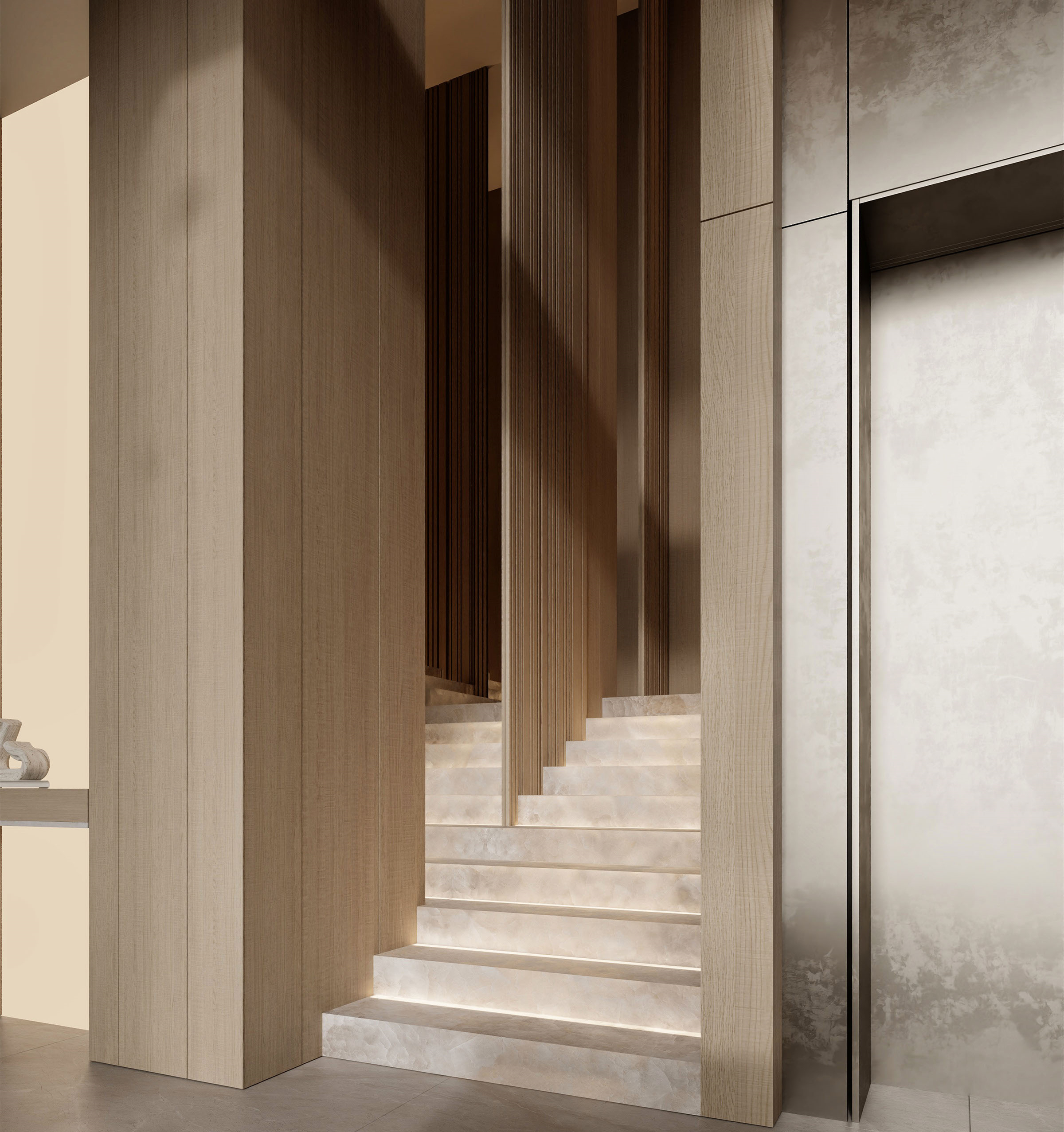 现代别墅近期渲染效果图丨神秘设计师-21