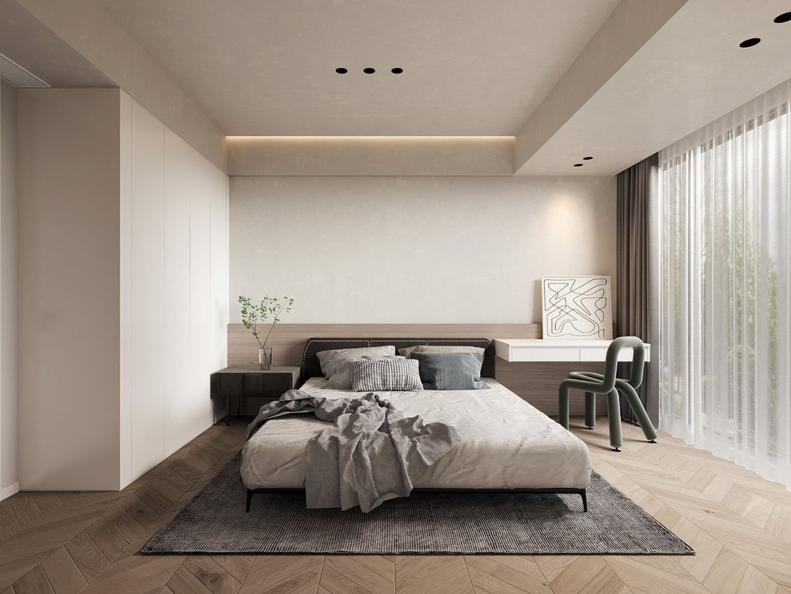 简约治愈系住宅设计-10