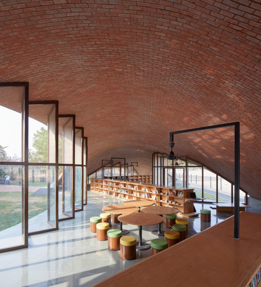 印度科珀尔冈学校图书馆丨Sameep Padora & Associates-10