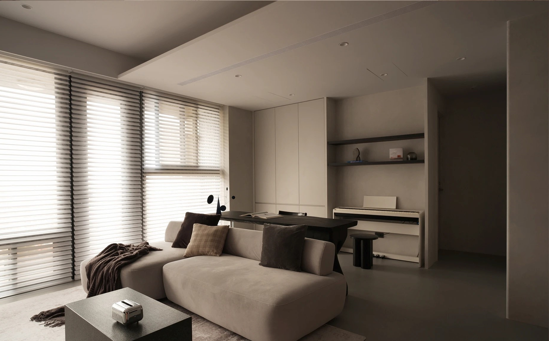 多功能客厅＋复古风刚需房设计-29