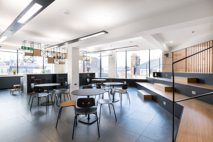 伦敦 Peakon 办公区 | 现代金属木质空间-5