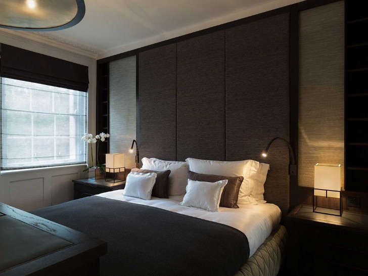 伦敦高档地段单色设计公寓-22