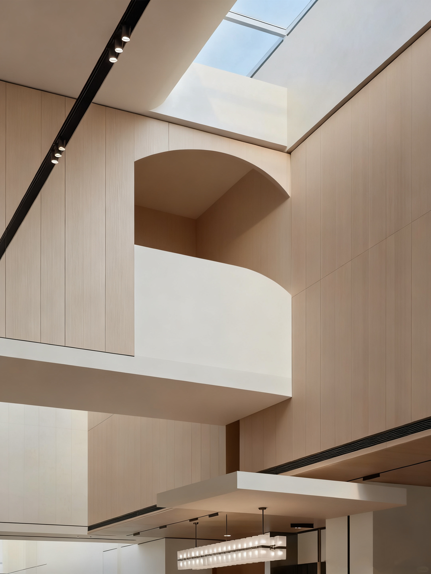 现代极简风格的建筑空间设计适合哪些场所？-21