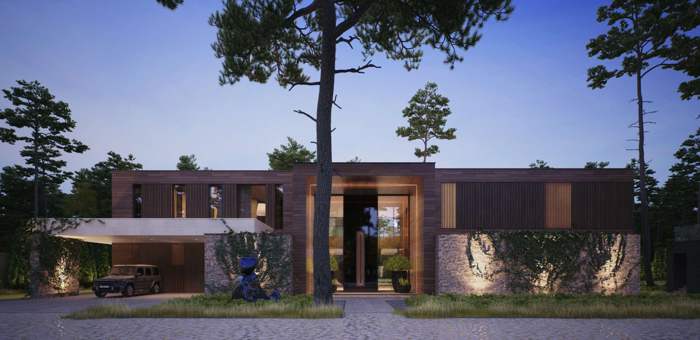 Country house in the village of Serebryany Bor Alexandra Fedorova-0