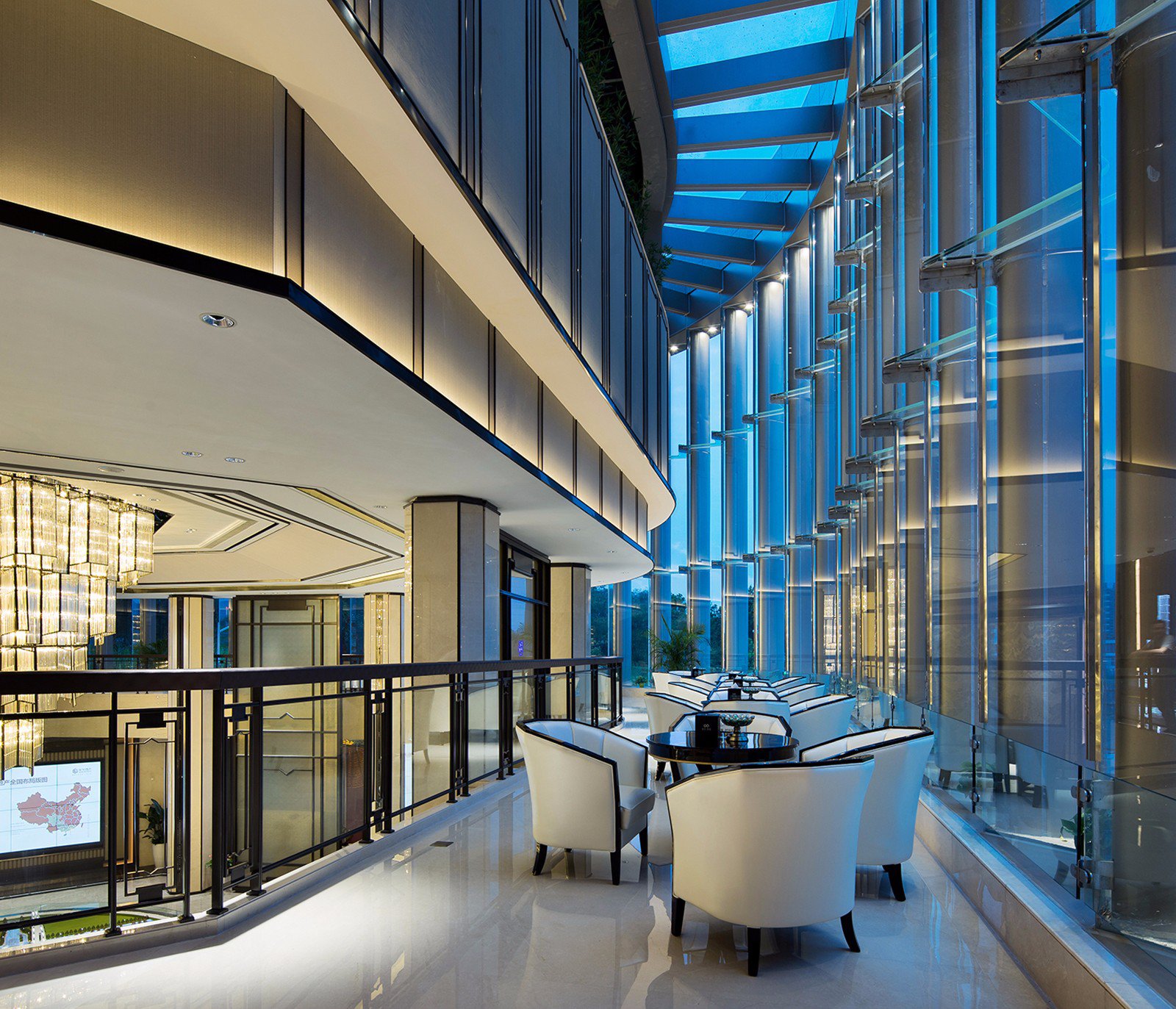 新式奢华：龙光玖钻售楼部  奥迅设计-23