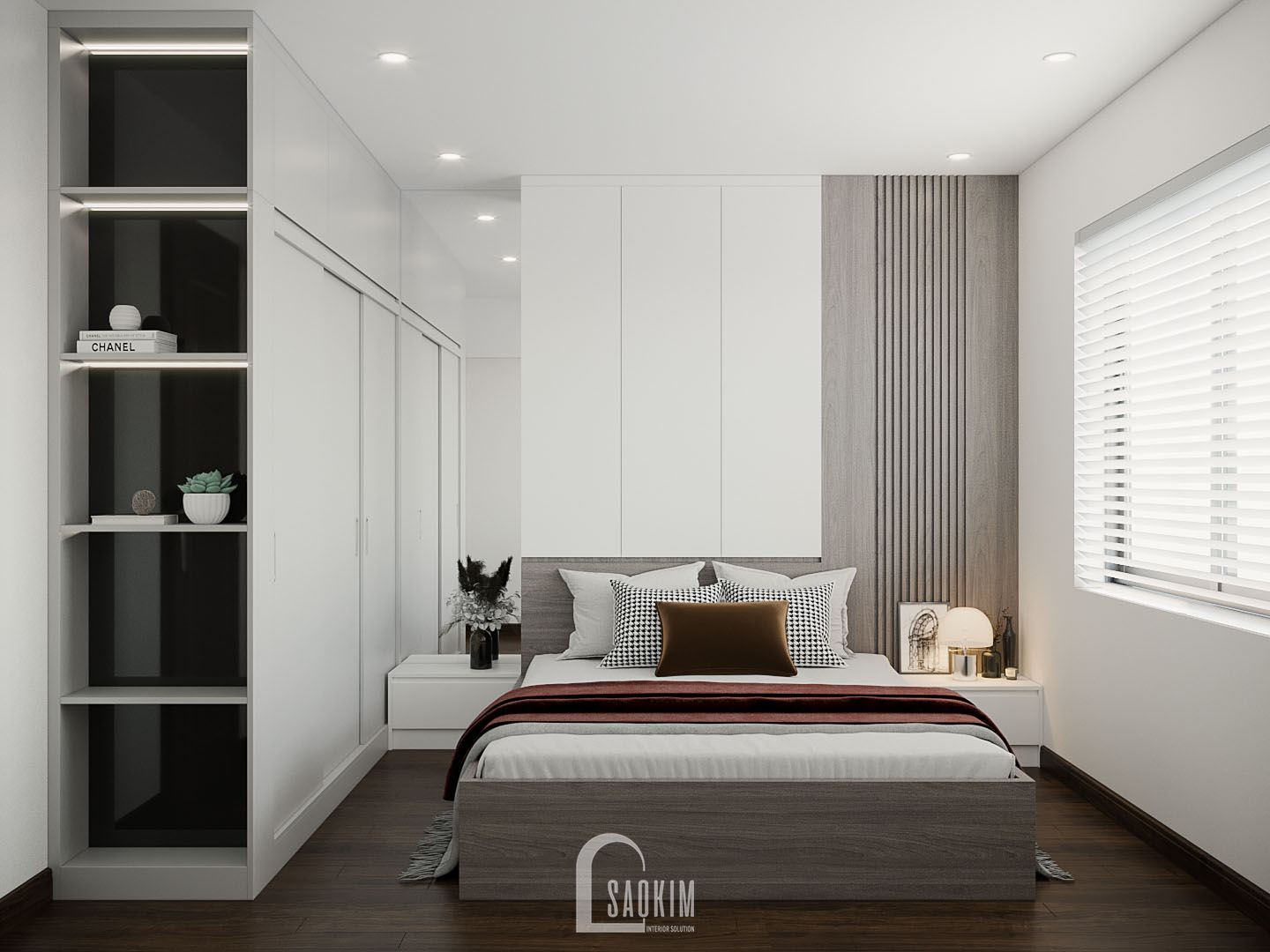 Xa La 城市地区 78 平方米公寓室内设计丨越南河内丨Sao Kim 室内设计公司-11